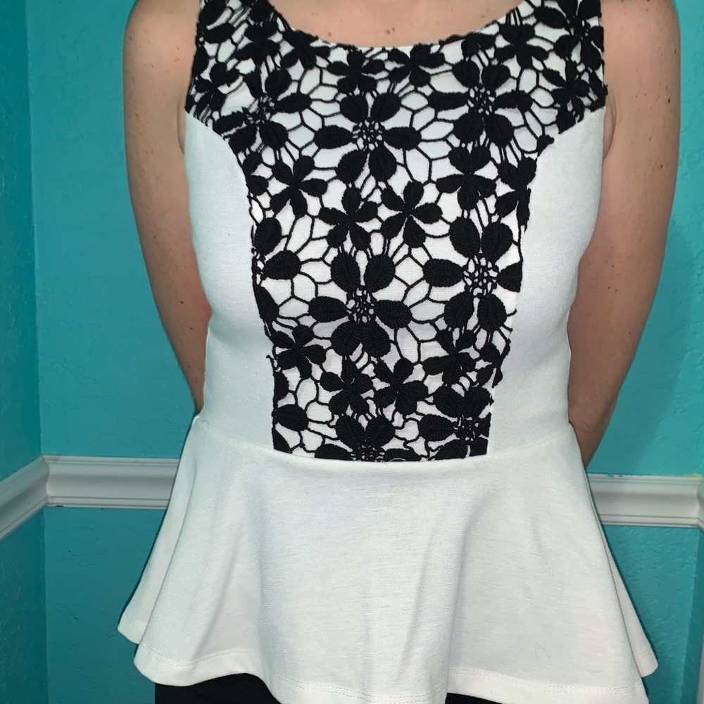 Peplum top